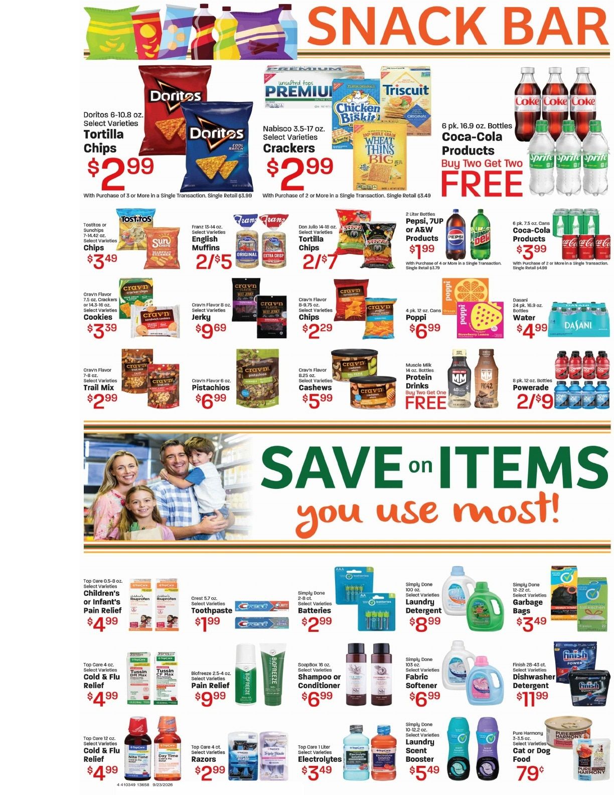 Clinton Market Weekly Ad September 23 - 29, 2026