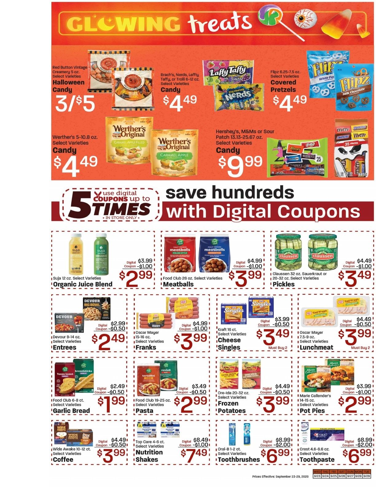 Bee's Marketplace Weekly Ad September 23 - 29, 2026