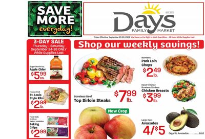 Day's Market Weekly Ad September 23 - 29, 2026