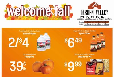 Garden Valley Market Weekly Ad September 23 - 29, 2026