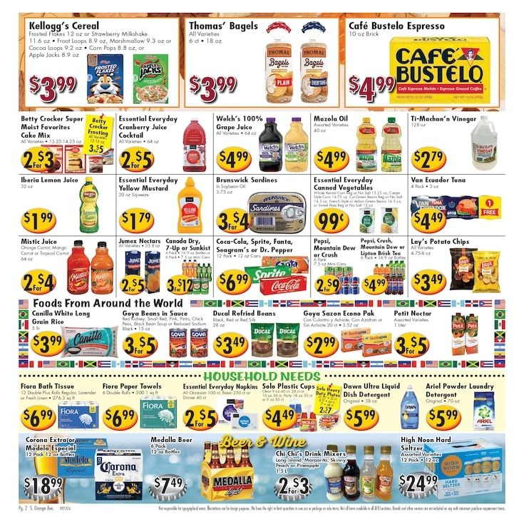 Ideal Food Basket (5637 South Orange Ave, Orlando, FL) Weekly Ad September 23 - 29, 2026