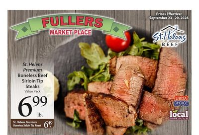 Fuller's Market Weekly Ad September 23 - 29, 2026