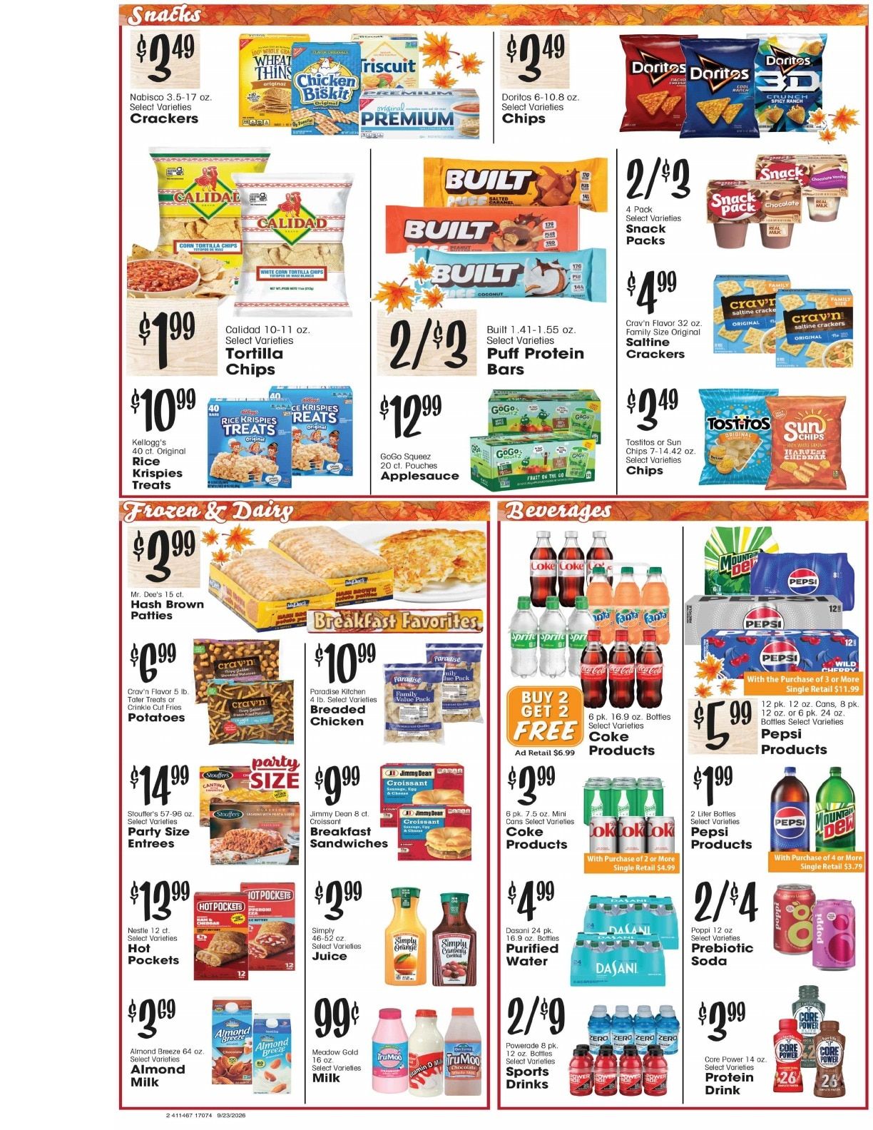 Ken's Food Market Weekly Ad September 23 - October 6, 2026