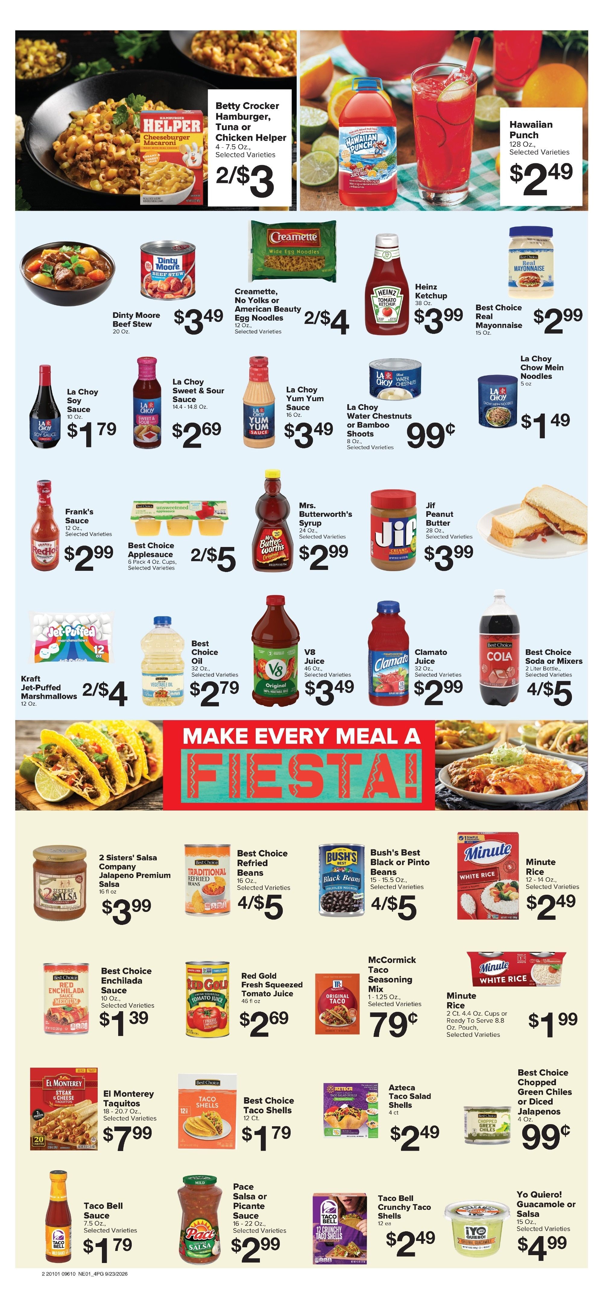 Brown's Grocery Store Weekly Ad September 23 - 29, 2026