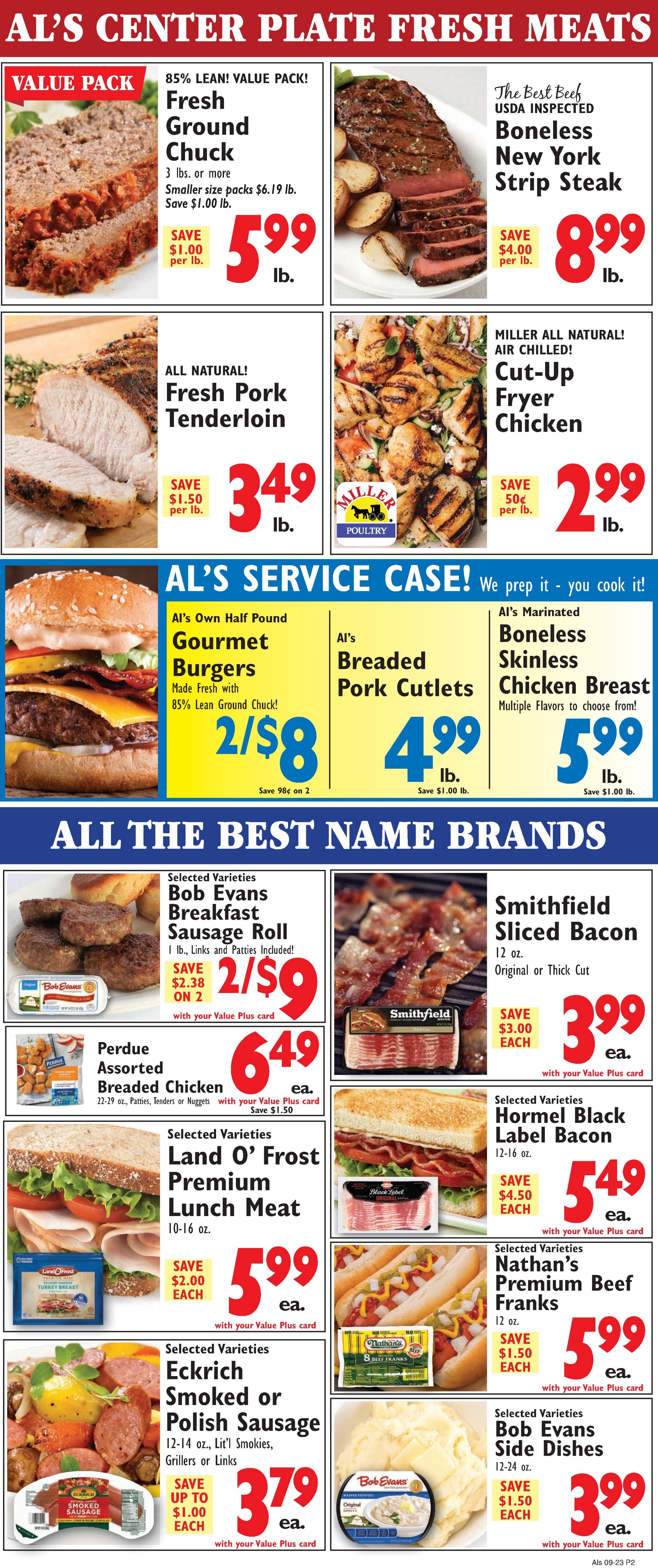 Al's Supermarket Weekly Ad September 23 - 29, 2026