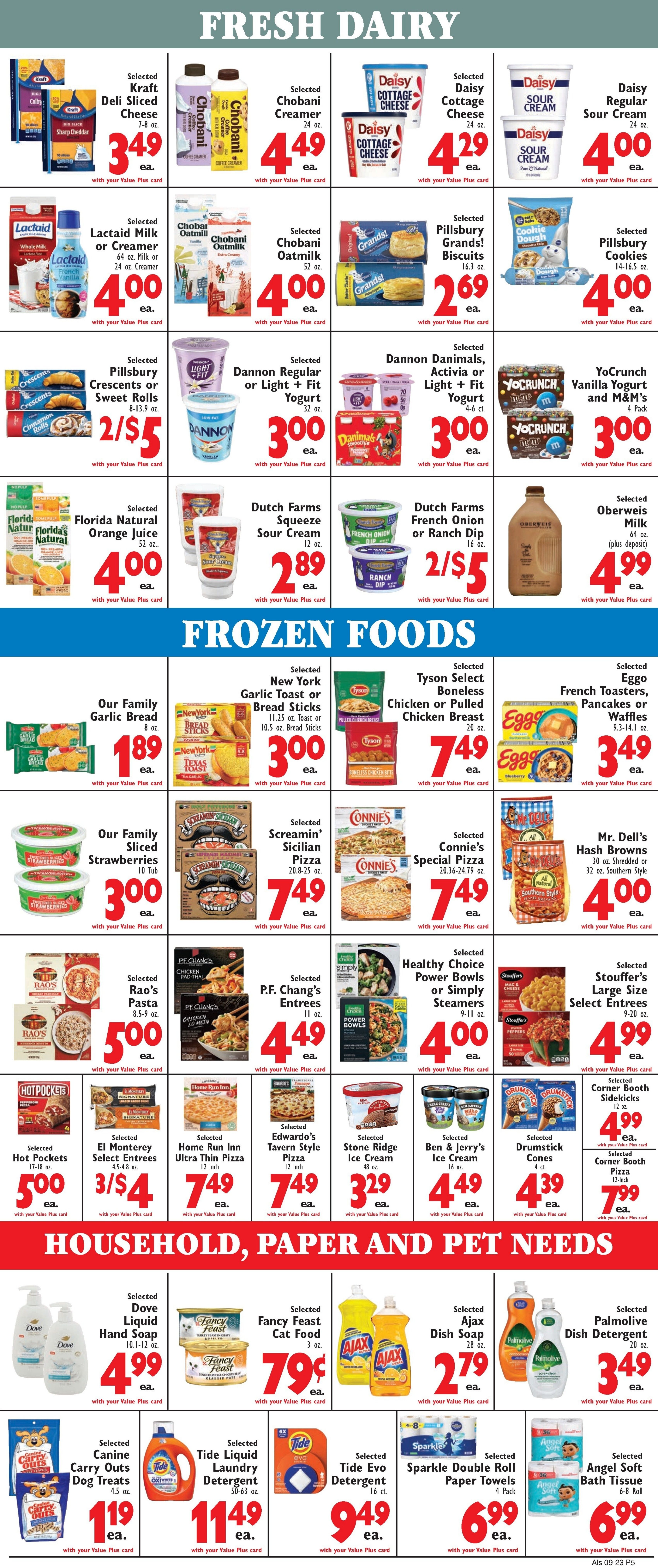 Al's Supermarket Weekly Ad September 23 - 29, 2026