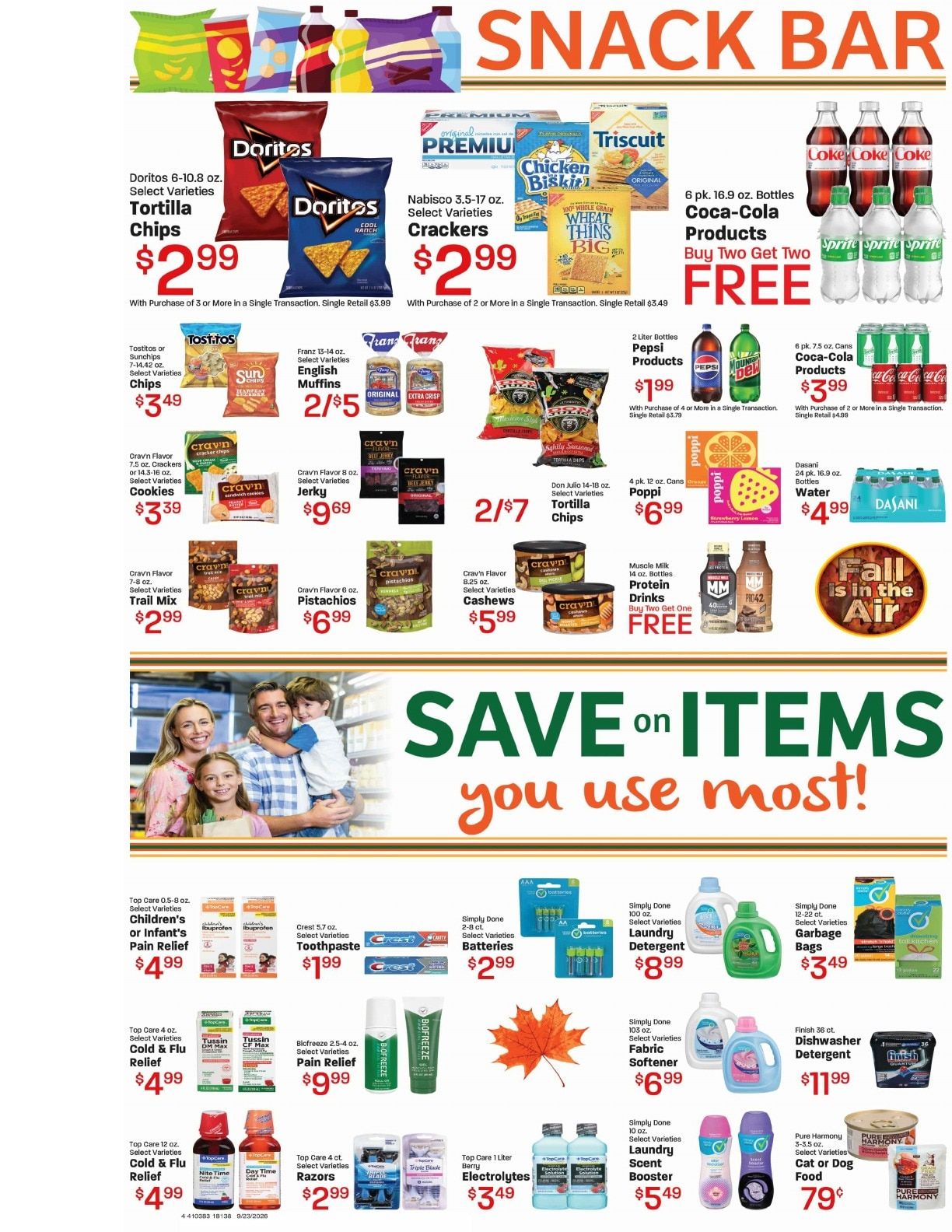 Elgin Foodtown Weekly Ad September 23 - 29, 2026