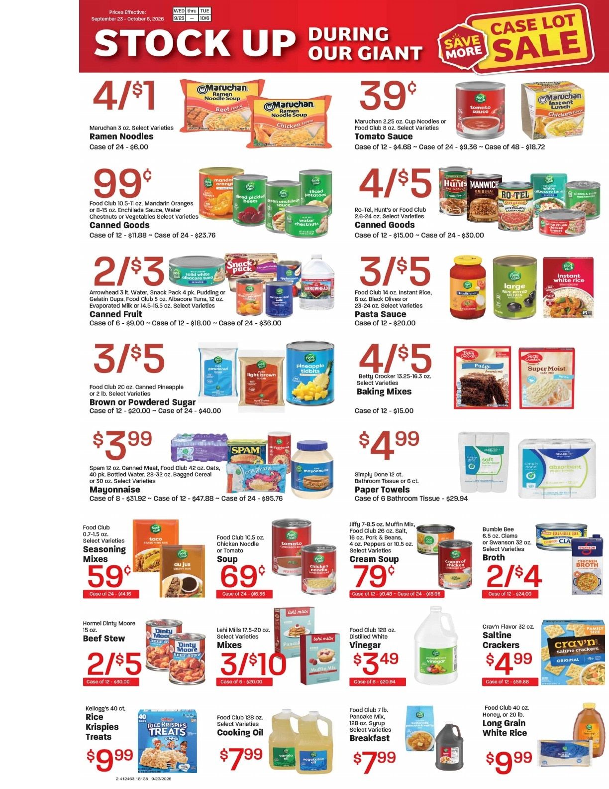 Elgin Foodtown Weekly Ad September 23 - October 6, 2026