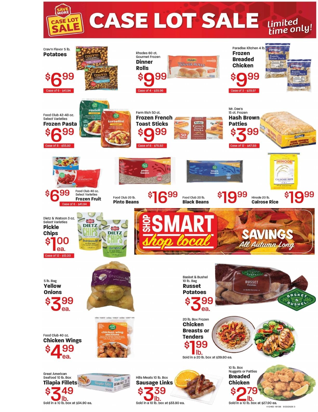 Elgin Foodtown Weekly Ad September 23 - October 6, 2026