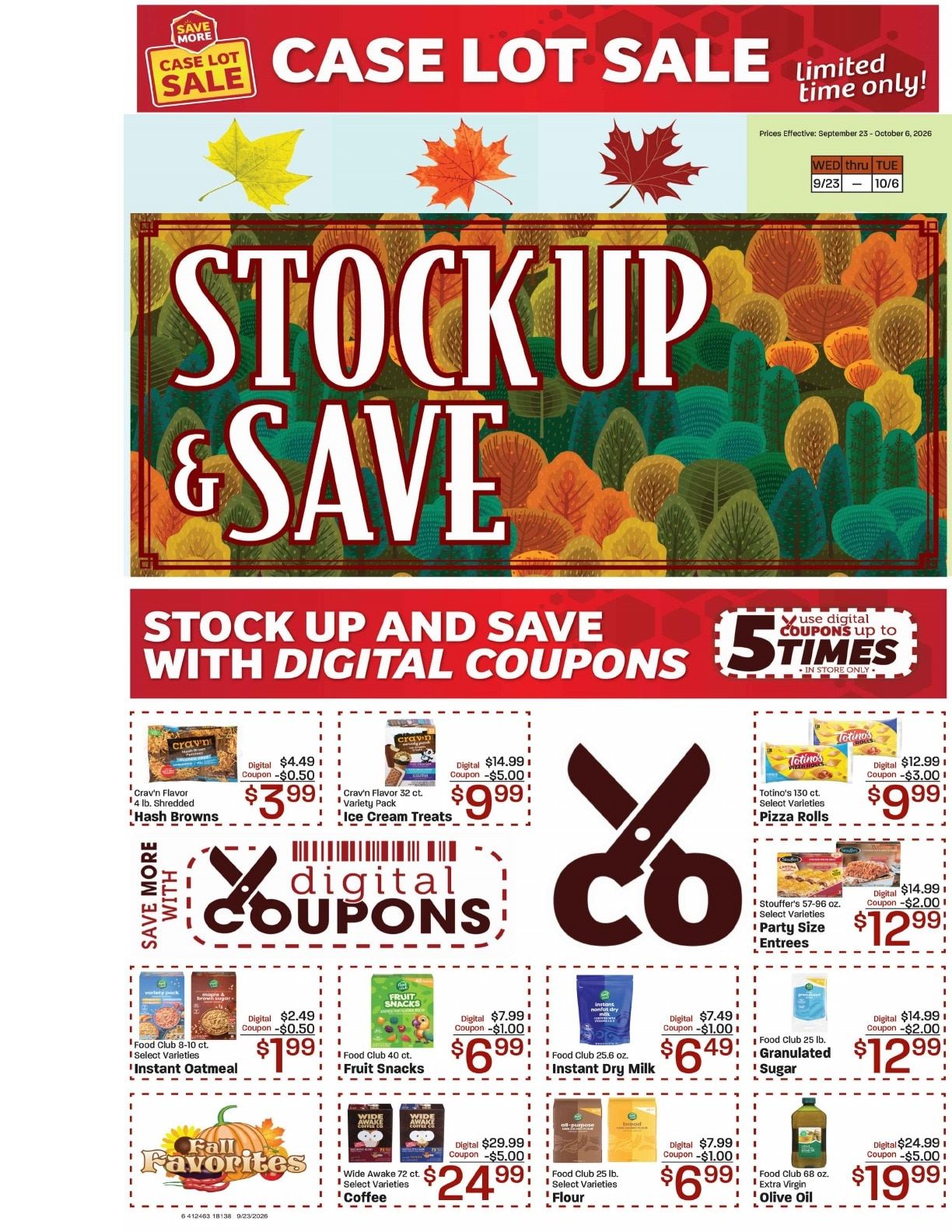 Elgin Foodtown Weekly Ad September 23 - October 6, 2026