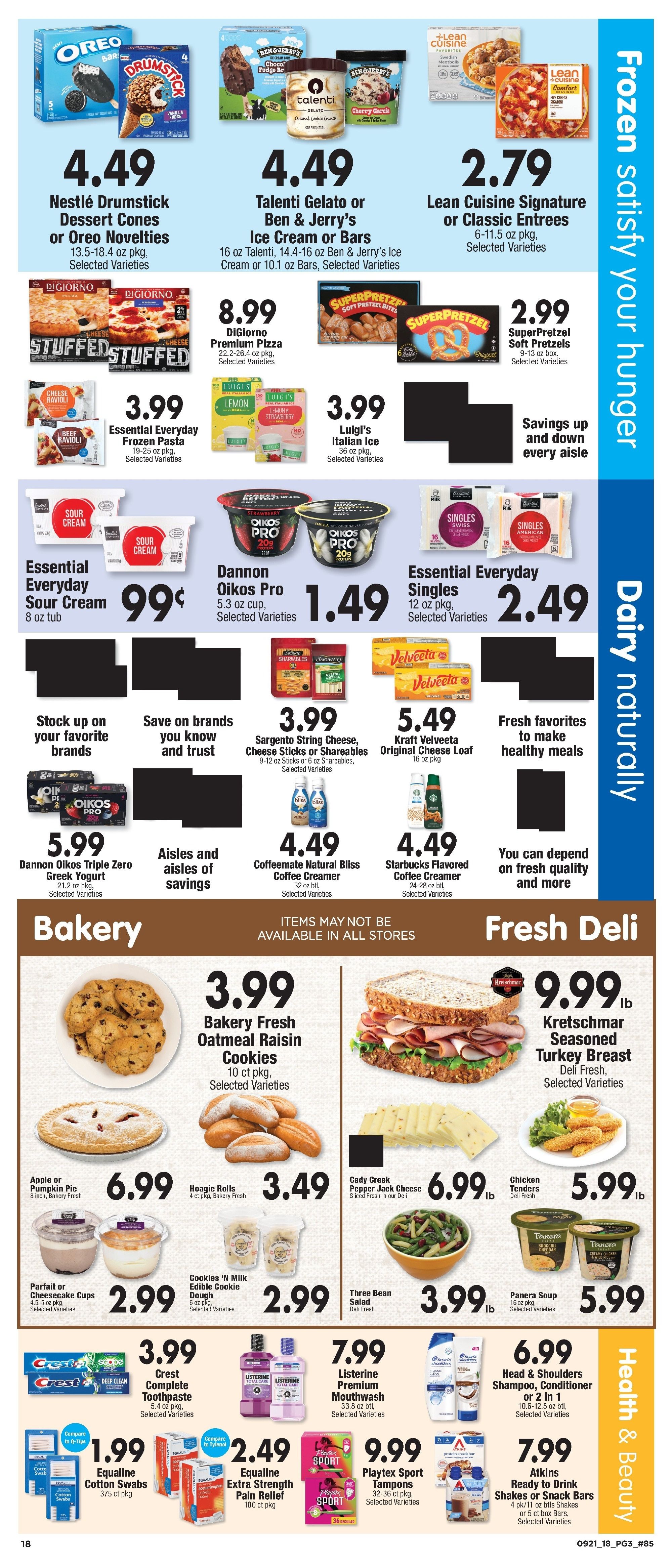 Elmer's County Market Weekly Ad September 23 - 29, 2026