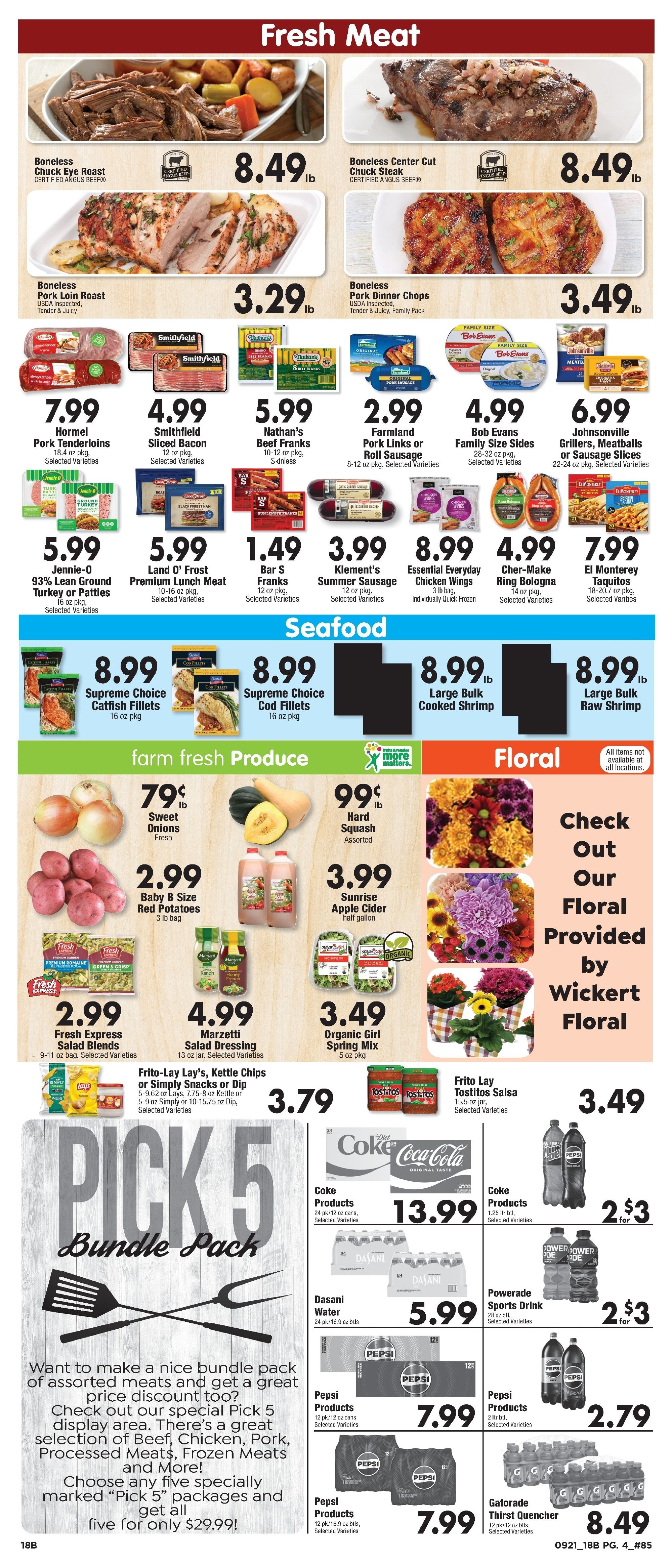 Elmer's County Market Weekly Ad September 23 - 29, 2026