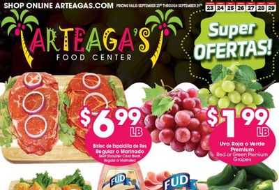 Arteaga's Food Center Weekly Ad September 23 - 29, 2026