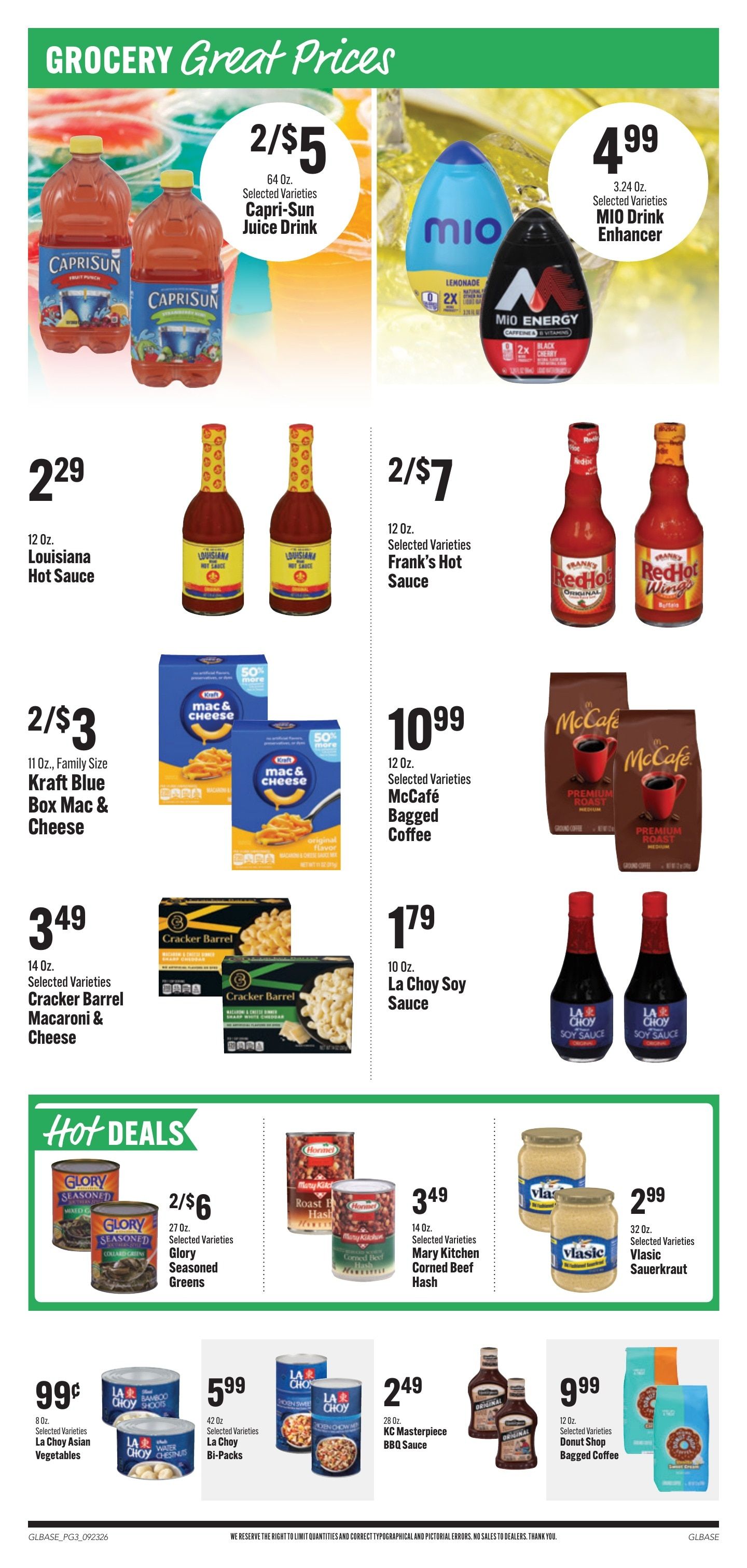 Bender's Foods (Bellevue, IA) Weekly Ad September 23 - 29, 2026