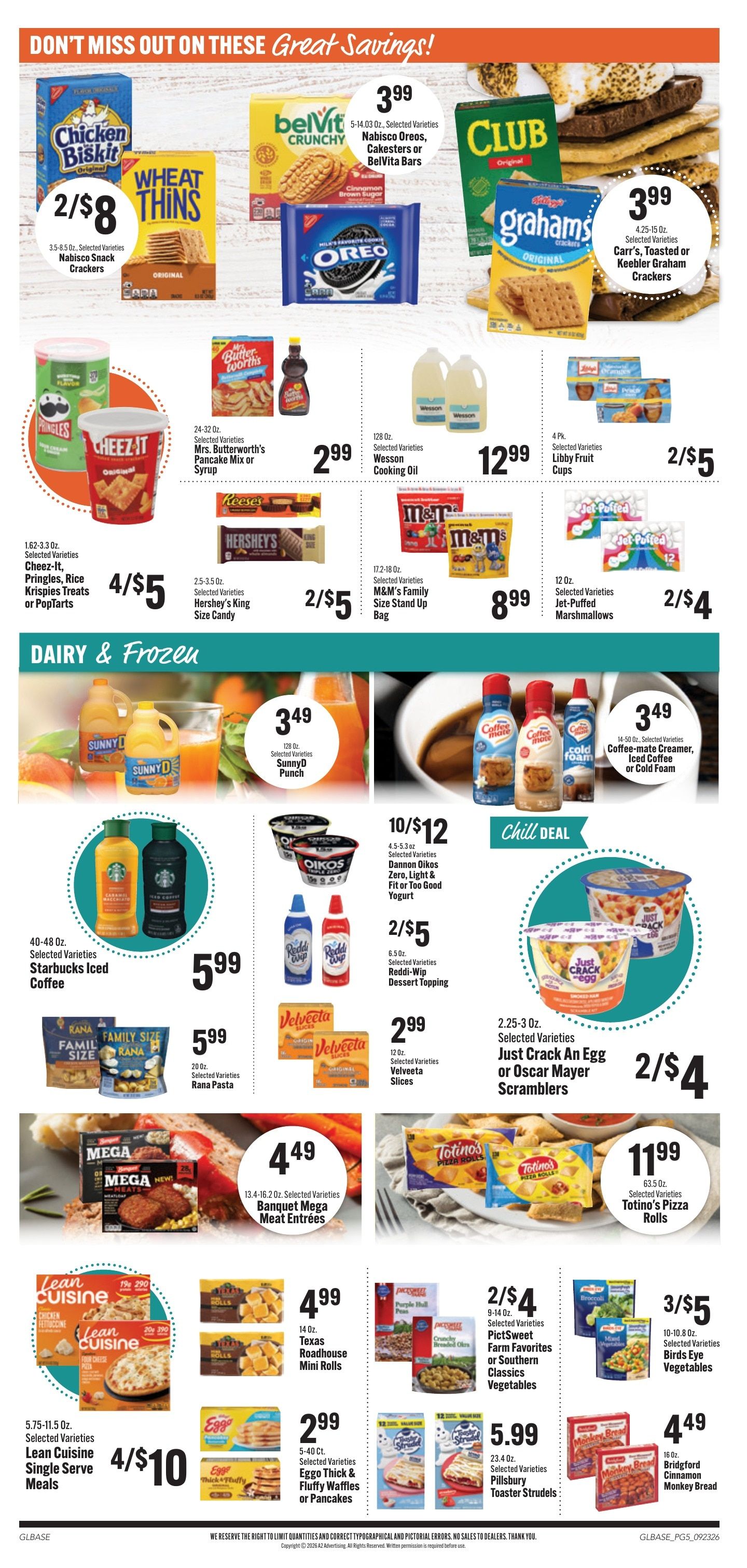 Bender's Foods (Bellevue, IA) Weekly Ad September 23 - 29, 2026