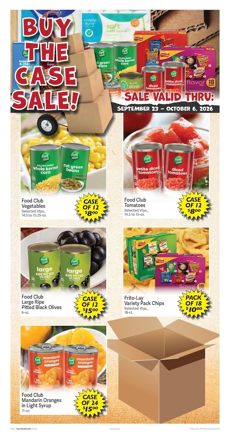 Wallowa Food City Weekly Ad September 23 - 29, 2026