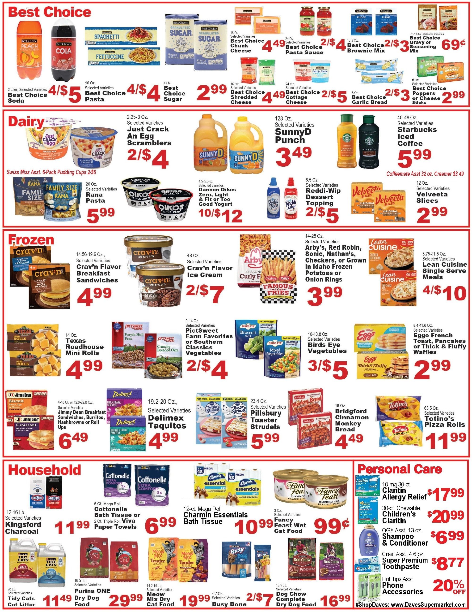 Dave's Supermarket Weekly Ad September 23 - 29, 2026