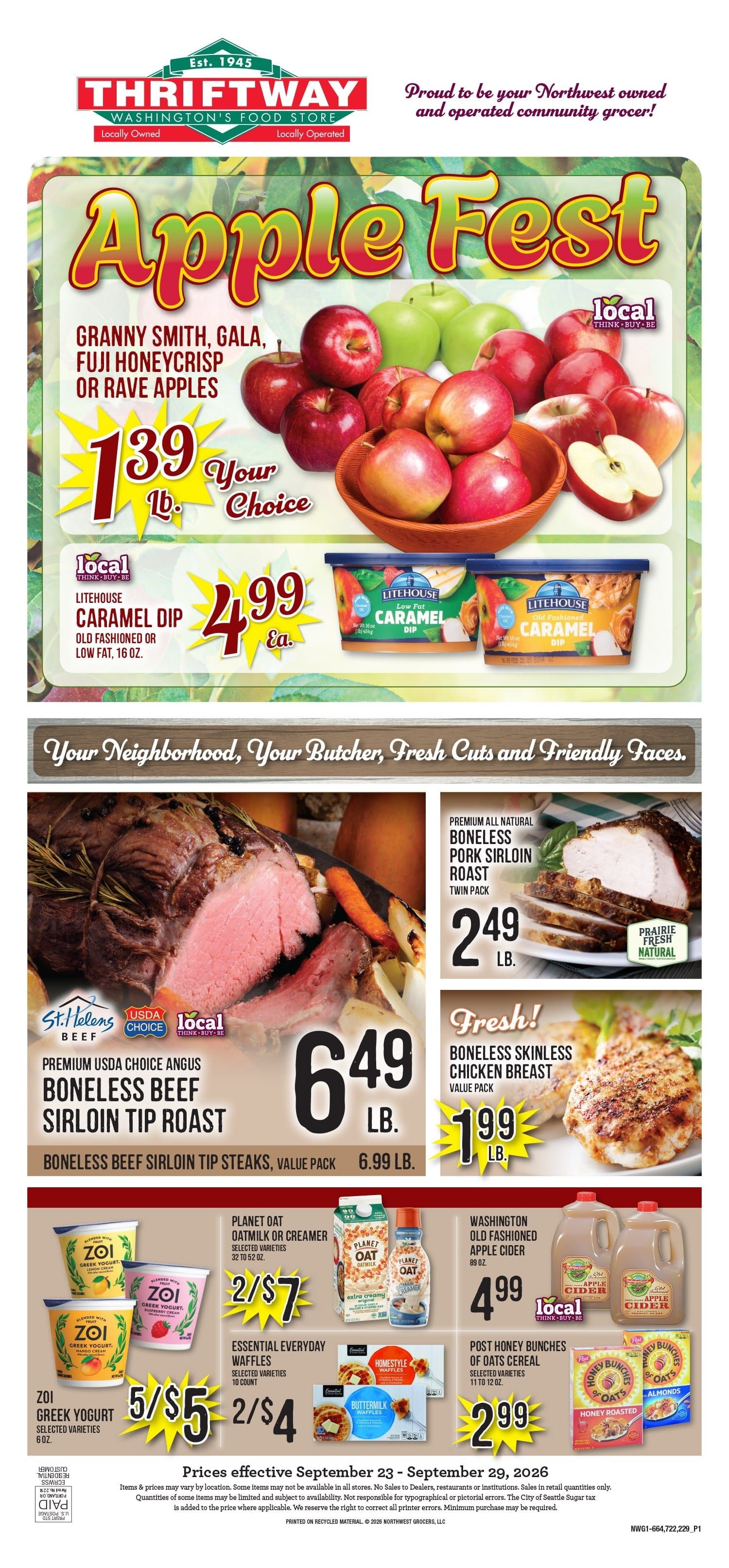 Forks Outfitters Weekly Ad September 23 - 29, 2026