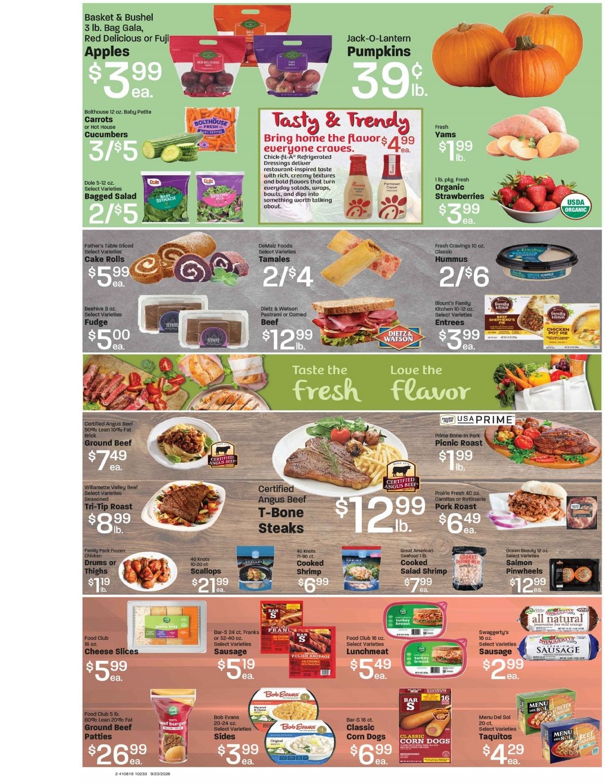Benedict's Market Weekly Ad September 23 - 29, 2026