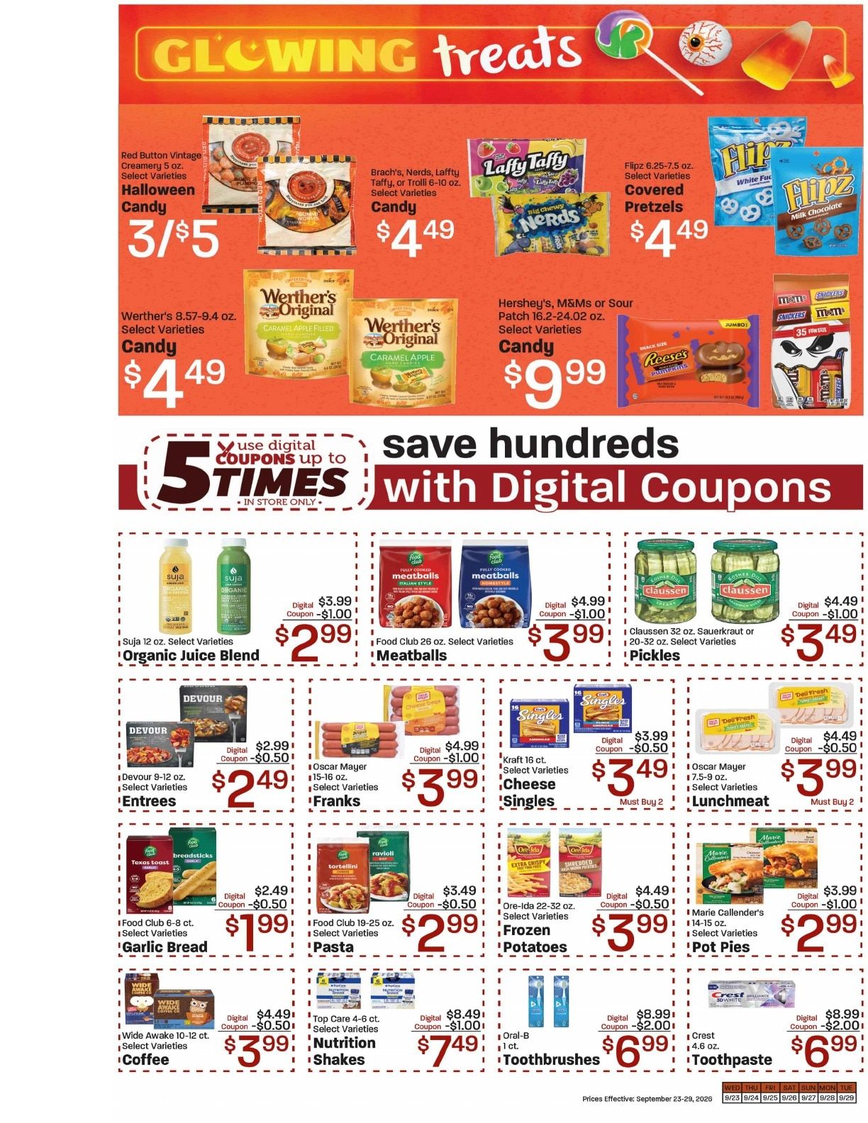 Benedict's Market Weekly Ad September 23 - 29, 2026