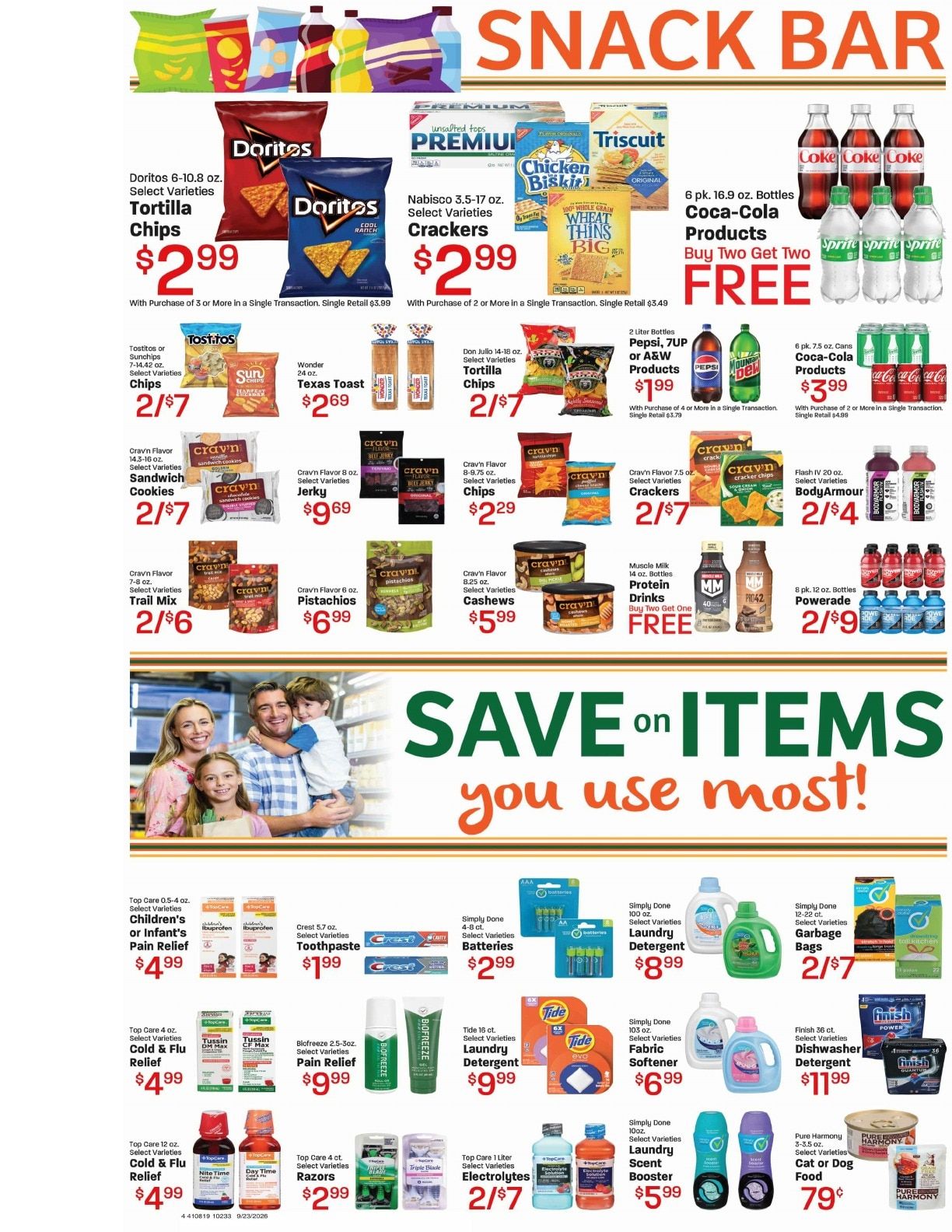Benedict's Market Weekly Ad September 23 - 29, 2026