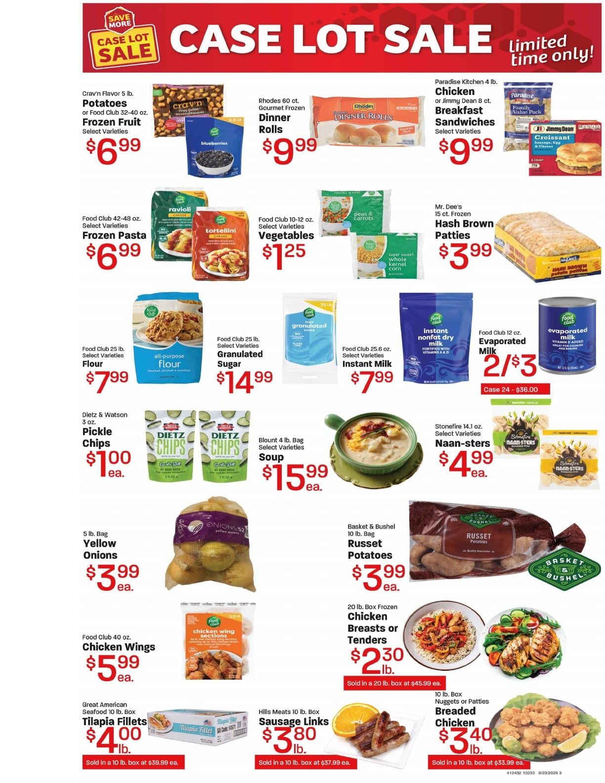 Benedict's Market Weekly Ad September 23 - October 6, 2026