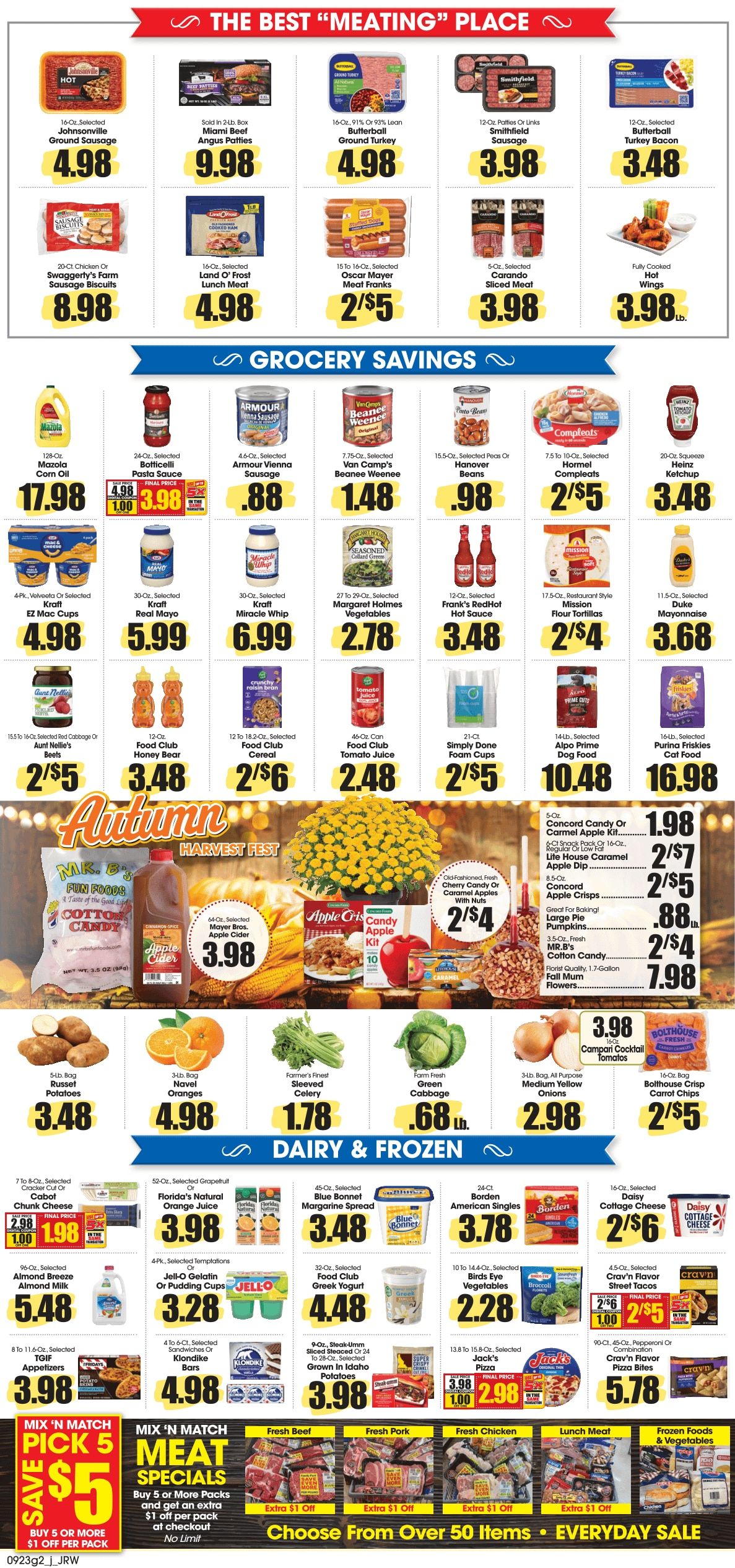 Jones Red & White Weekly Ad September 23 - 29, 2026