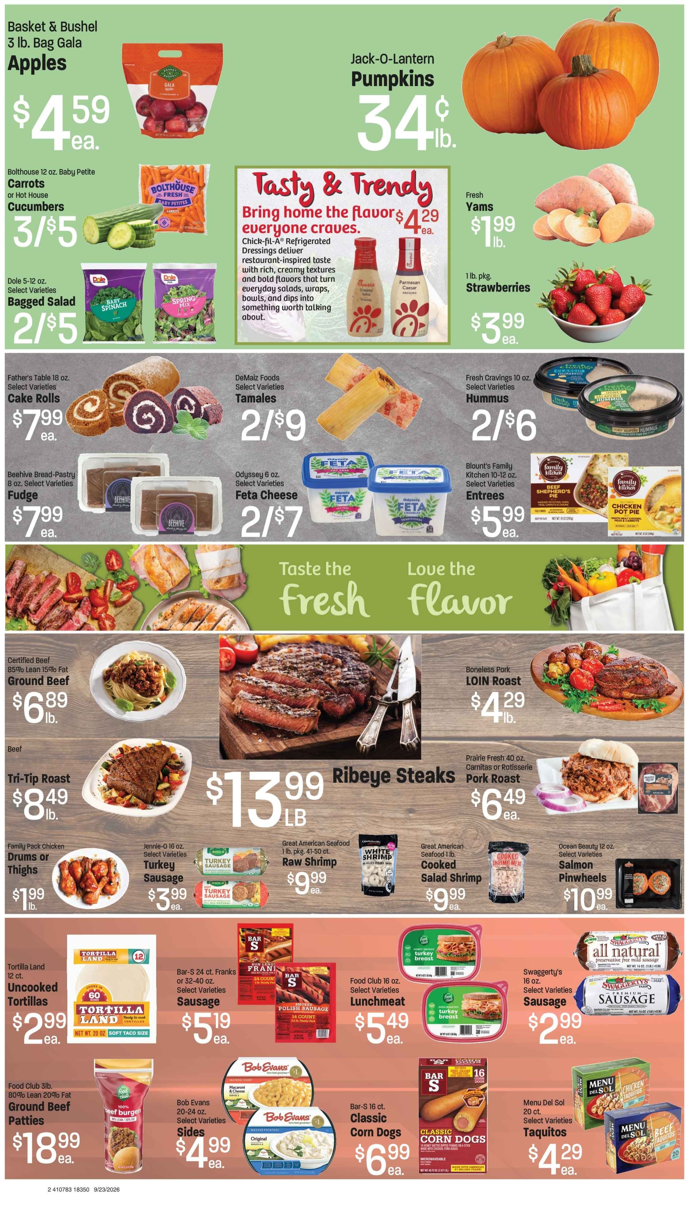 M&W Markets (Boise, ID) Weekly Ad September 23 - 29, 2026