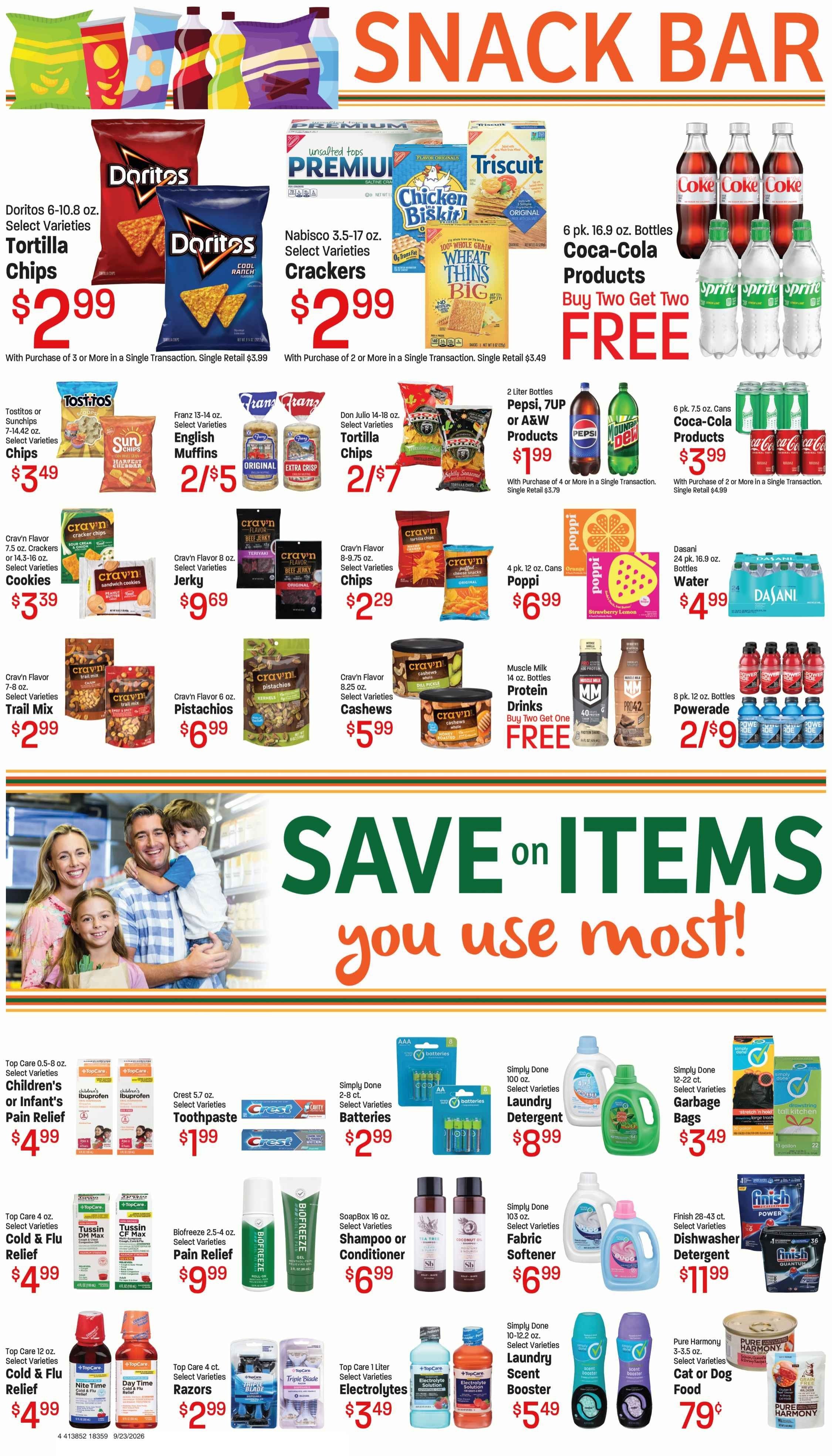 M&W Markets (Nyssa, OR) Weekly Ad September 23 - 29, 2026