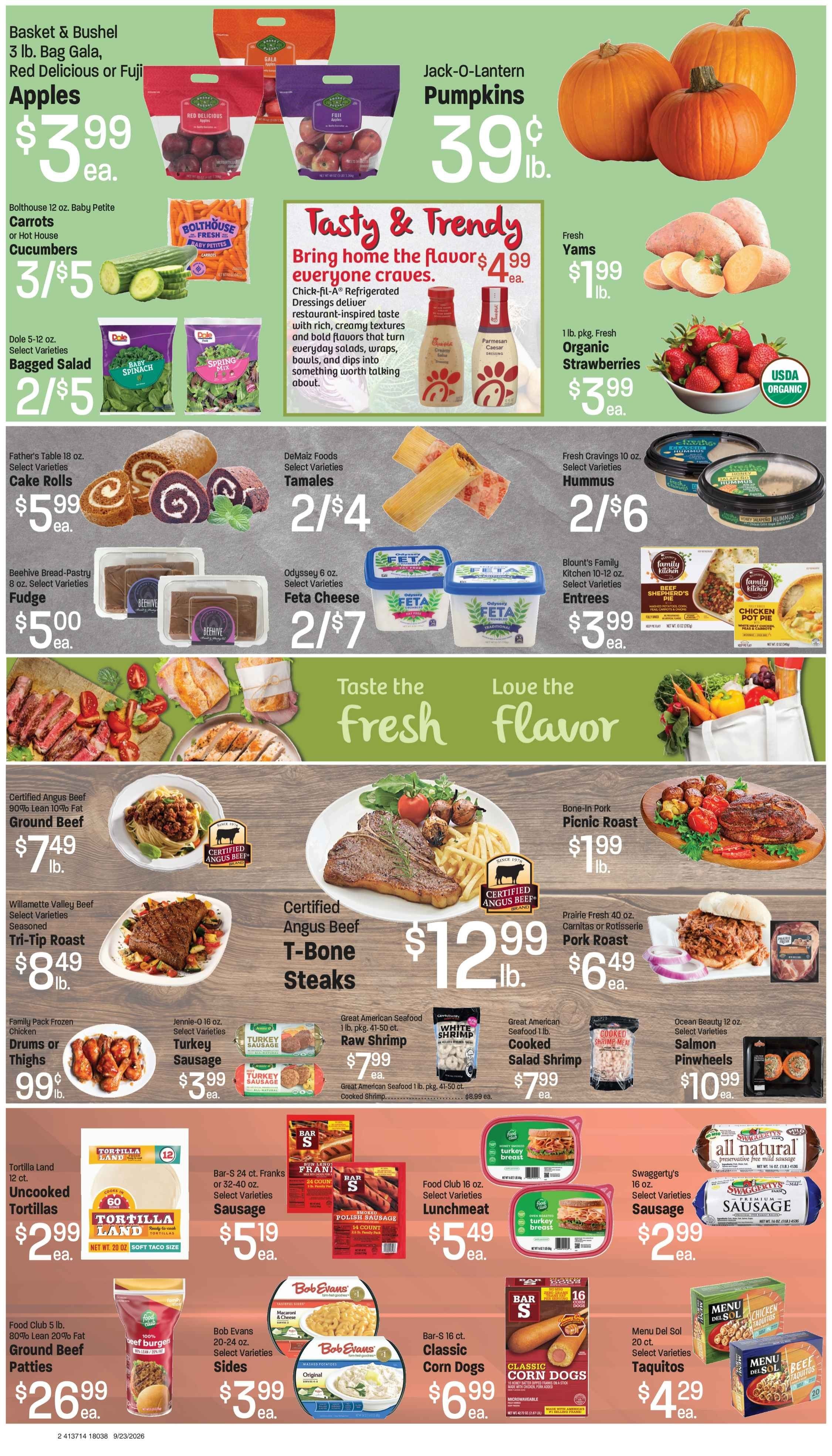 M&W Markets (Redmond, OR) Weekly Ad September 22 - 29, 2026