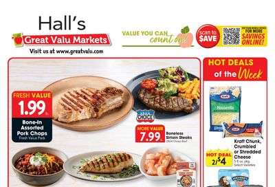 Hall's Great Valu Weekly Ad September 23 - 29, 2026