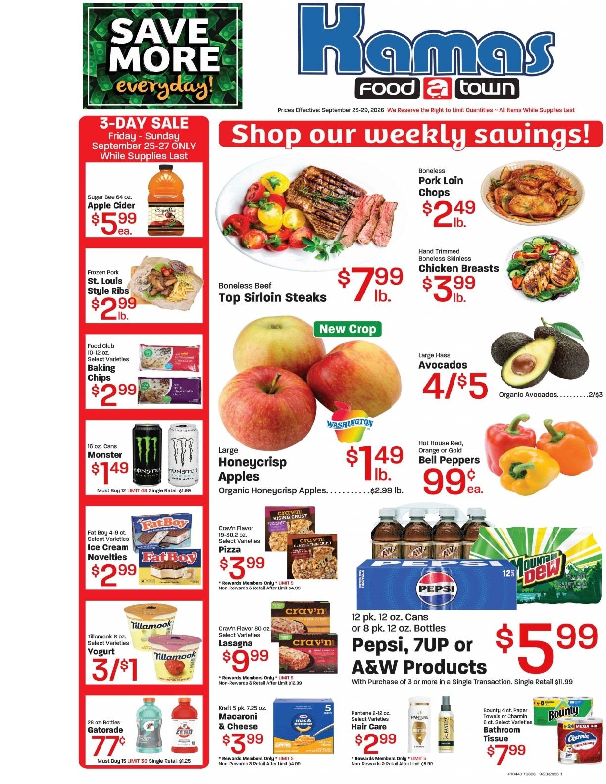 Kamas Foodtown Weekly Ad September 23 - 29, 2026
