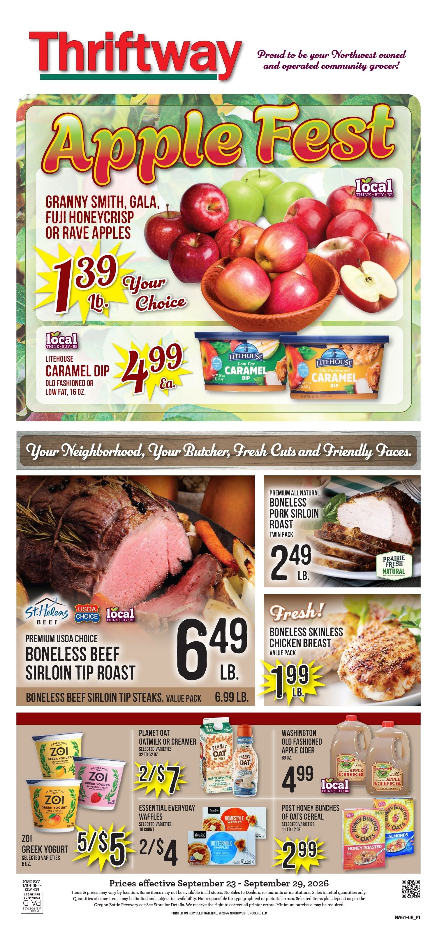 JC Market Toledo Weekly Ad September 23 - 29, 2026