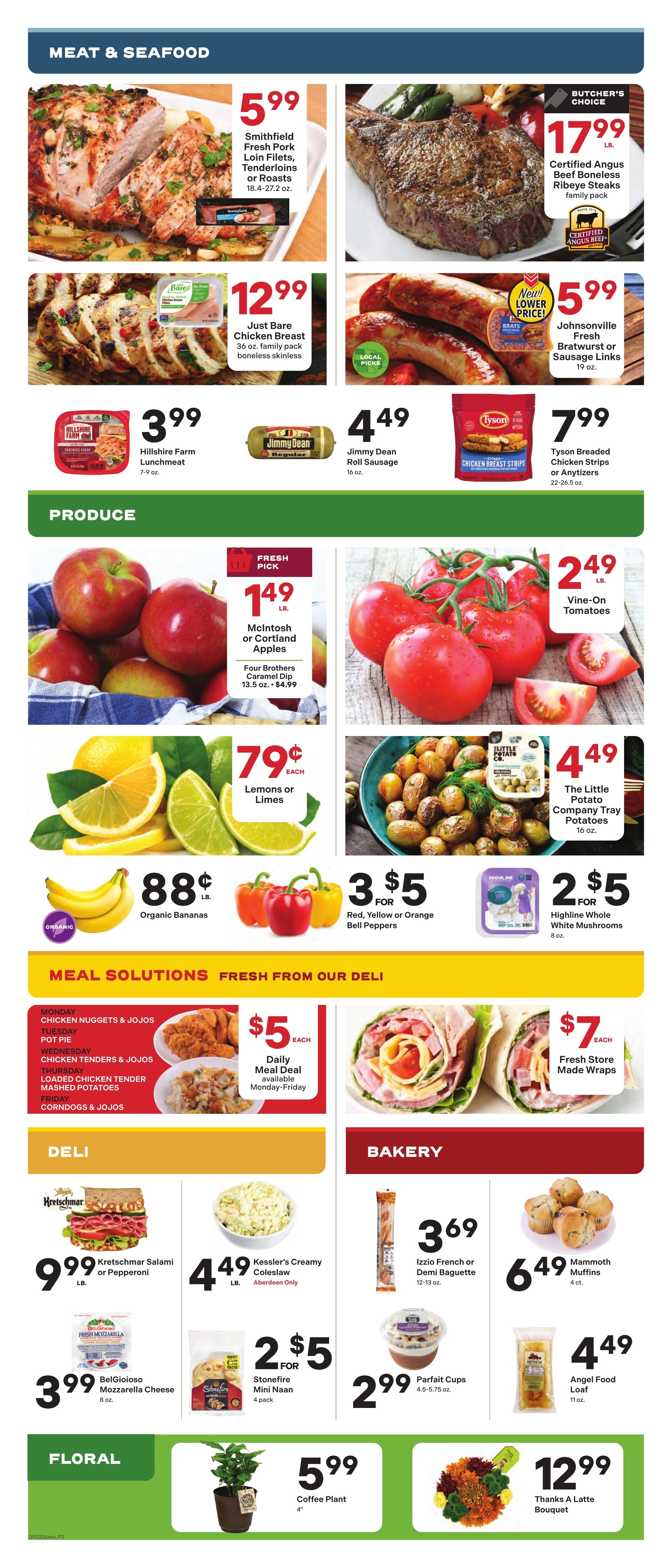 Kessler's Grocery Weekly Ad September 23 - 29, 2026
