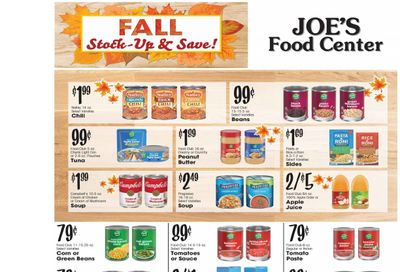 Joe's Food Center Weekly Ad September 23 - 29, 2026