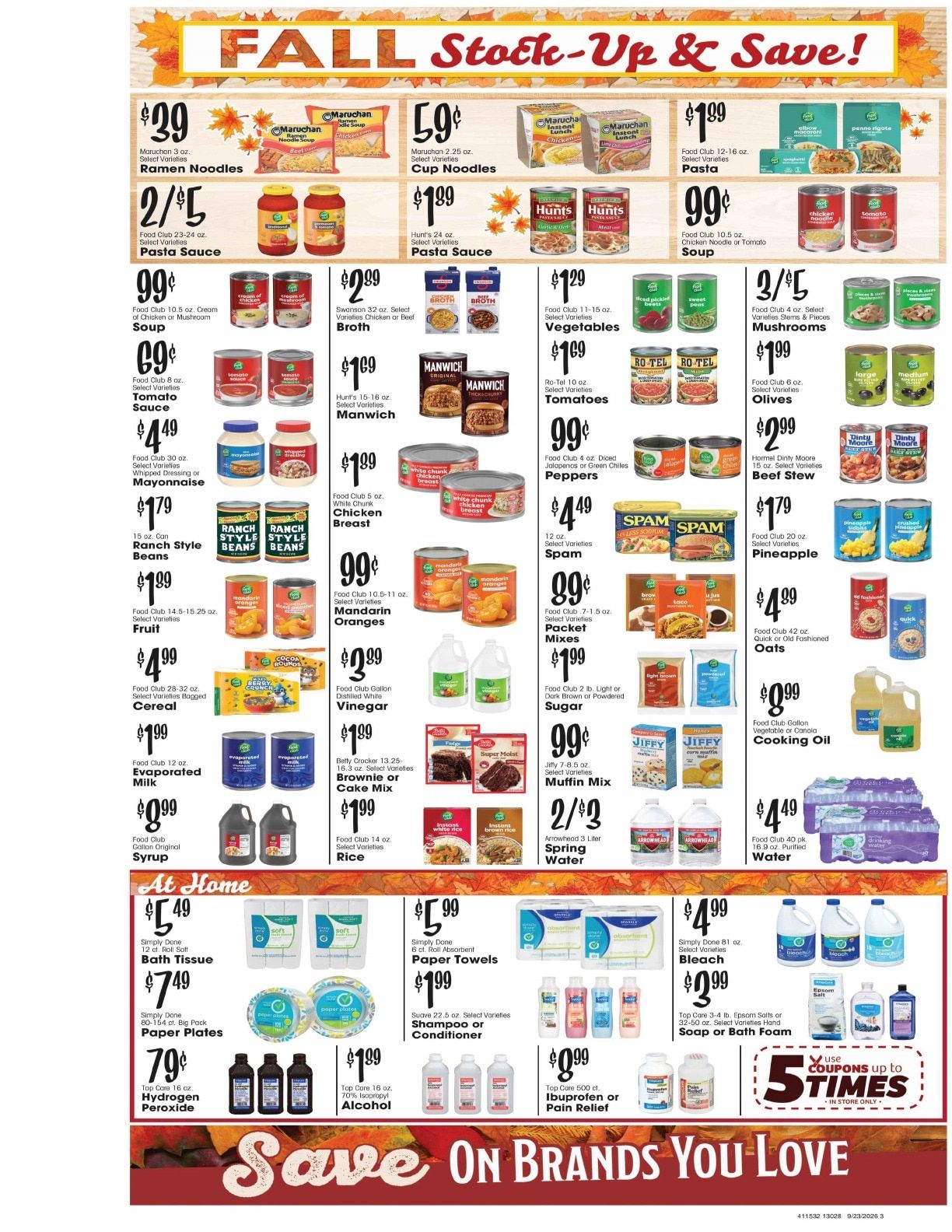 Joe's Food Center Weekly Ad September 23 - 29, 2026