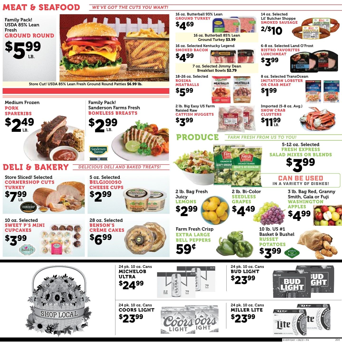 Cade's Market Weekly Ad September 23 - 29, 2026