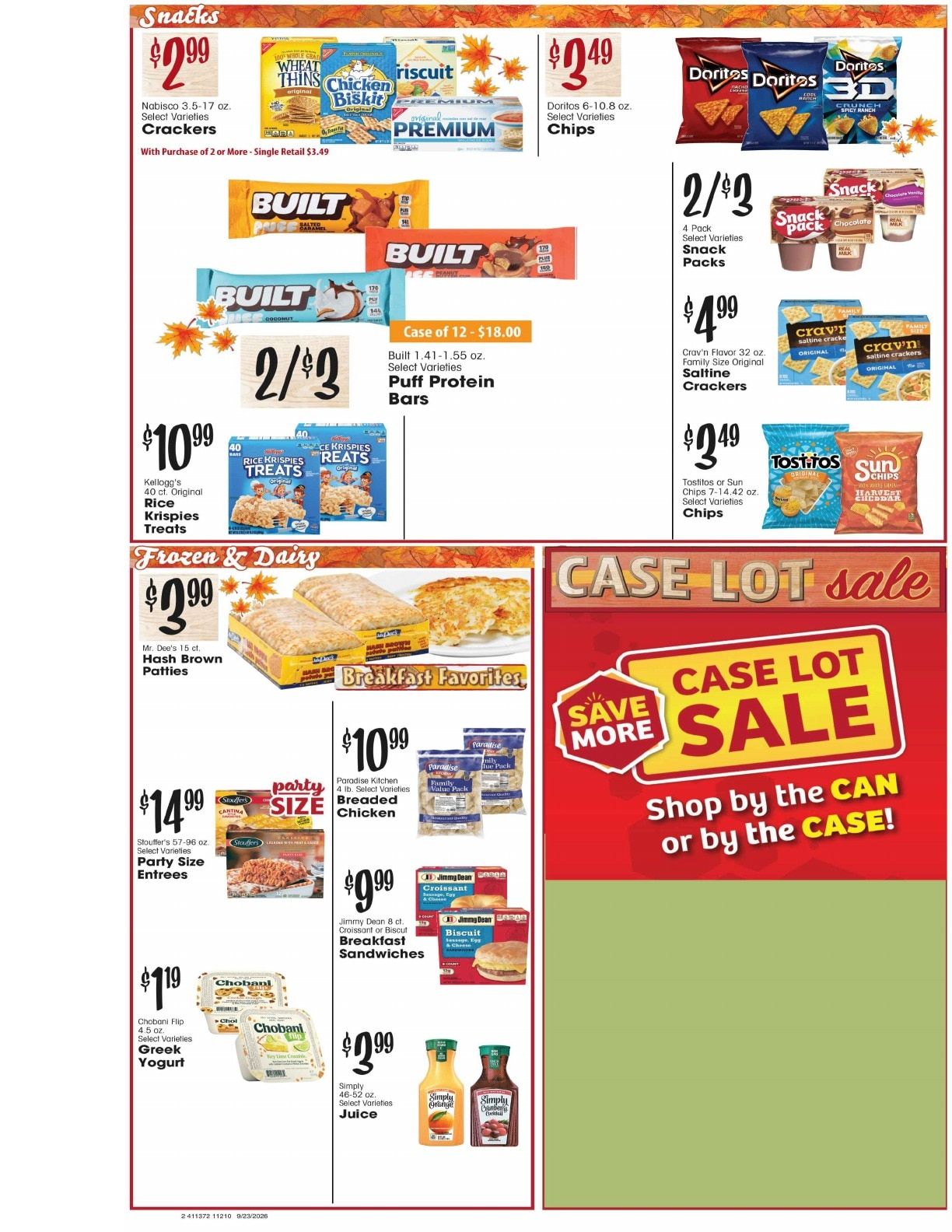 Panaca Market Weekly Ad September 23 - 29, 2026
