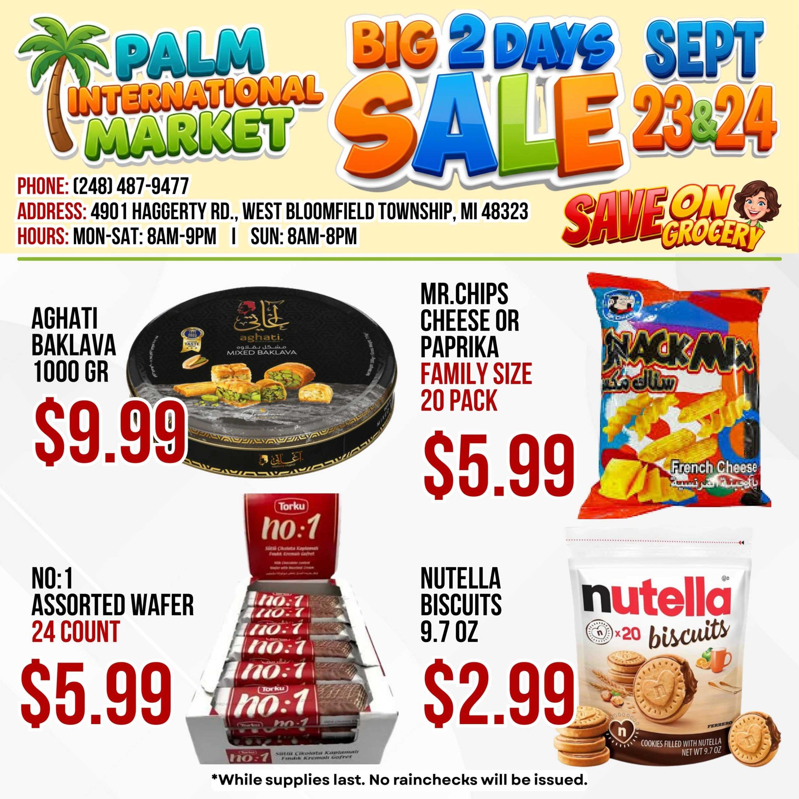 Palm International Market Weekly Ad September 23 - 24, 2026
