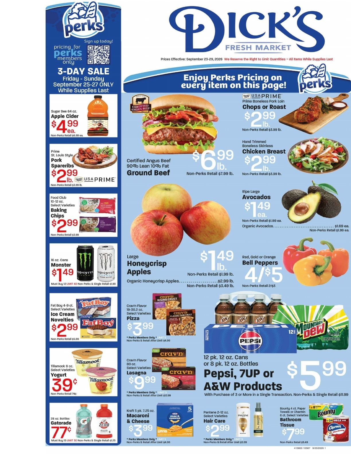 Dick's Market (Bountiful, UT) Weekly Ad September 23 - 29, 2026