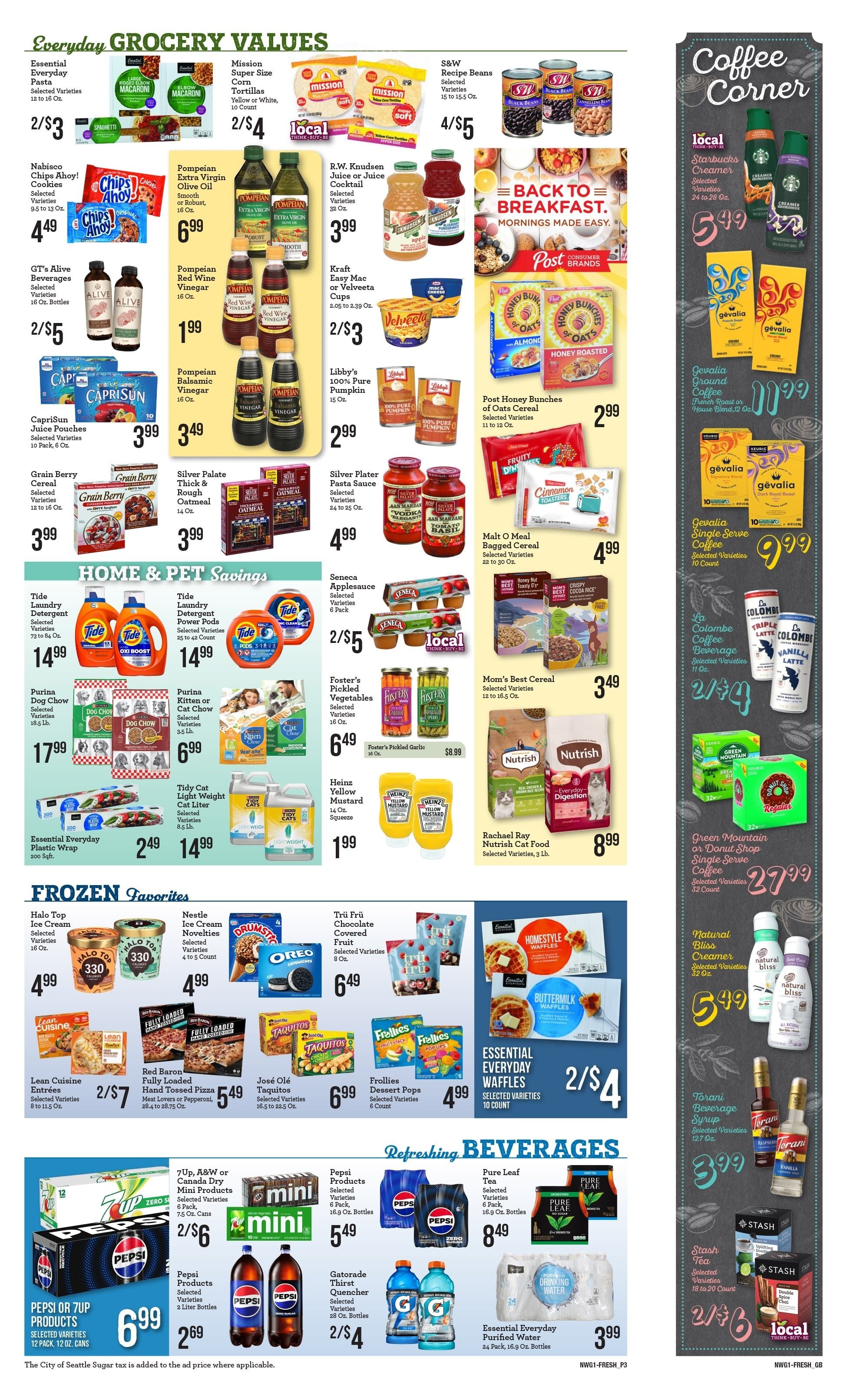 Vashon Thriftway Weekly Ad September 23 - 29, 2026