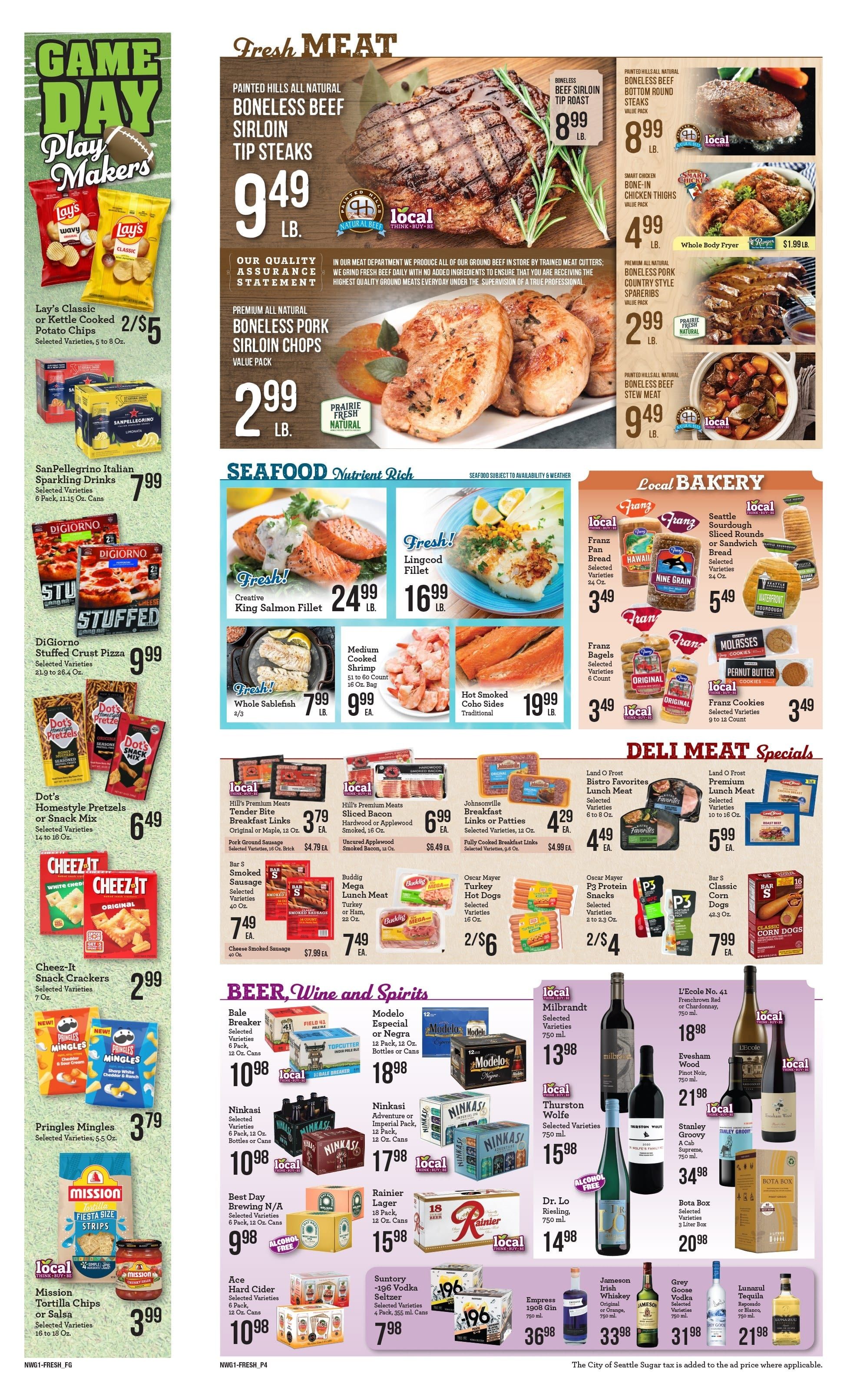 Vashon Thriftway Weekly Ad September 23 - 29, 2026
