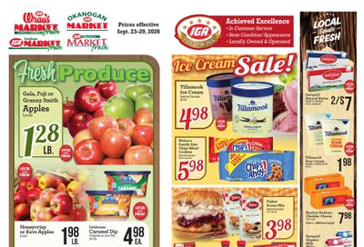Vashon Market Fresh Weekly Ad September 23 - 29, 2026