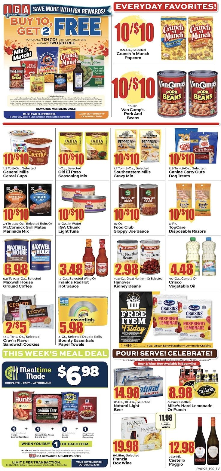 Fairvalue Marketplace Weekly Ad September 23 - 29, 2026