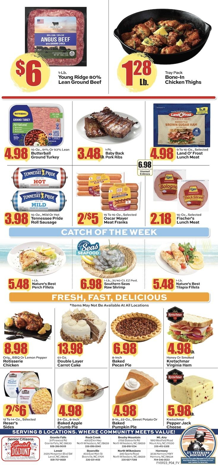 Fairvalue Marketplace Weekly Ad September 23 - 29, 2026