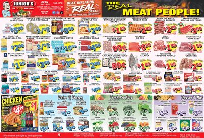 Junior's Supermarket Weekly Ad September 23 - 29, 2026