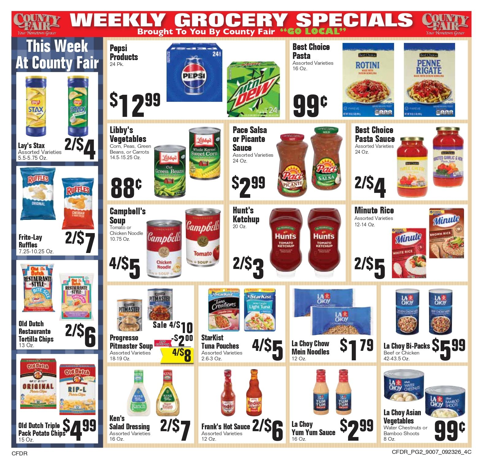 County Fair Food Stores (Dell Rapids, SD) Weekly Ad September 23 - 29, 2026