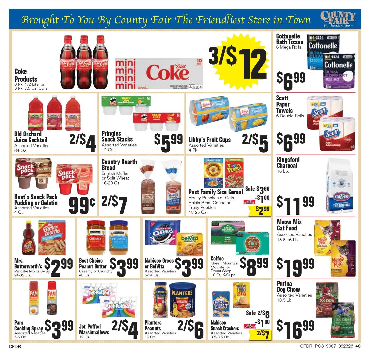 County Fair Food Stores (Dell Rapids, SD) Weekly Ad September 23 - 29, 2026
