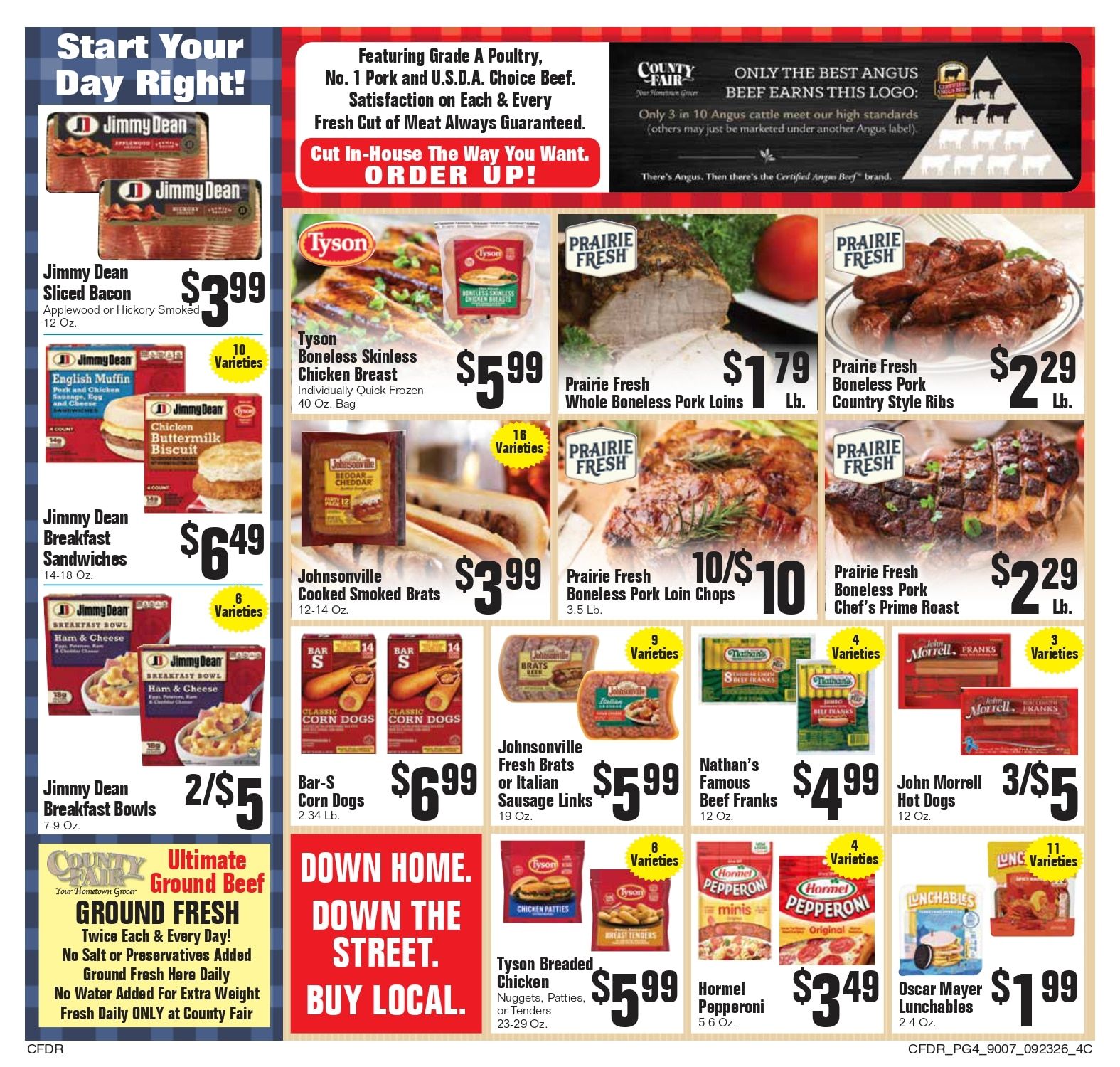 County Fair Food Stores (Dell Rapids, SD) Weekly Ad September 23 - 29, 2026