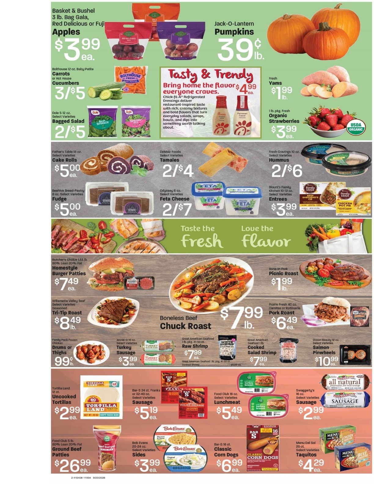 Davis Food & Drug (La Verkin, UT) Weekly Ad September 23 - 29, 2026